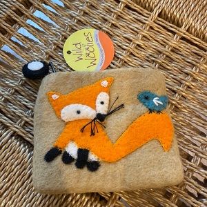 Felted Fox Coin Purse